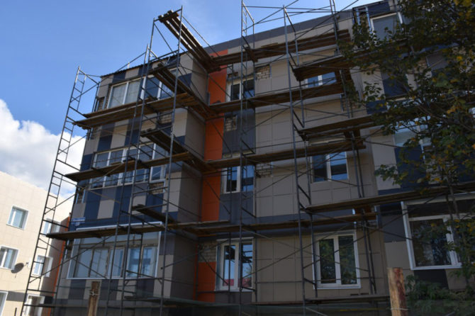 В Барде завершён комплексный капремонт шести домов на центральных улицах